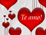 Fotos montagem de Te Amo