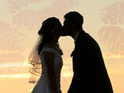 Fotos montagem de Beijo de Amor